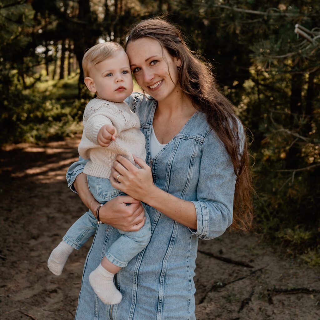 Yvet met oudste dochter